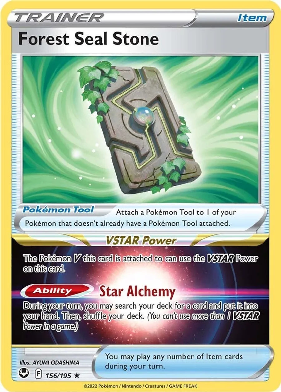 Forest Seal Stone - SWSH12: Silver Tempest (SWSH12)