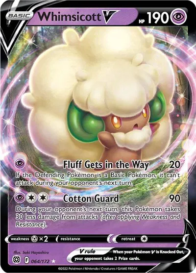 Whimsicott V - SWSH09: Brilliant Stars (SWSH09)