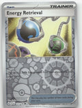 Energy Retrieval Reverse Holo Common SV01: Scarlet & Violet Base Set 171/198 NM