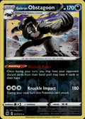 Galarian Obstagoon Reverse Holo Holo Rare Champion's Path 37/73 NM