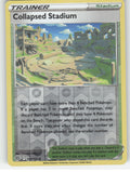 Collapsed Stadium Reverse Holo Uncommon SWSH09: Brilliant Stars 137/172 NM