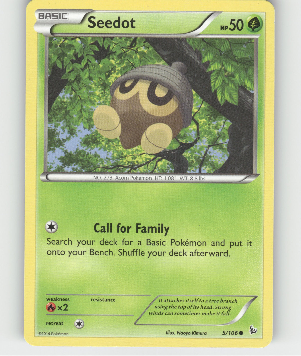 Seedot Common XY - Flashfire 5/106 NM