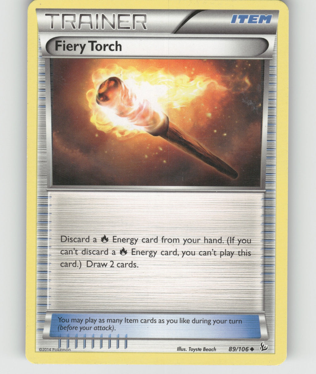Fiery Torch Uncommon XY - Flashfire 89/106 NM