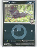 N's Zorua (Energy Symbol Pattern) Reverse Holo Common ME: Ascended Heroes 136/217 NM