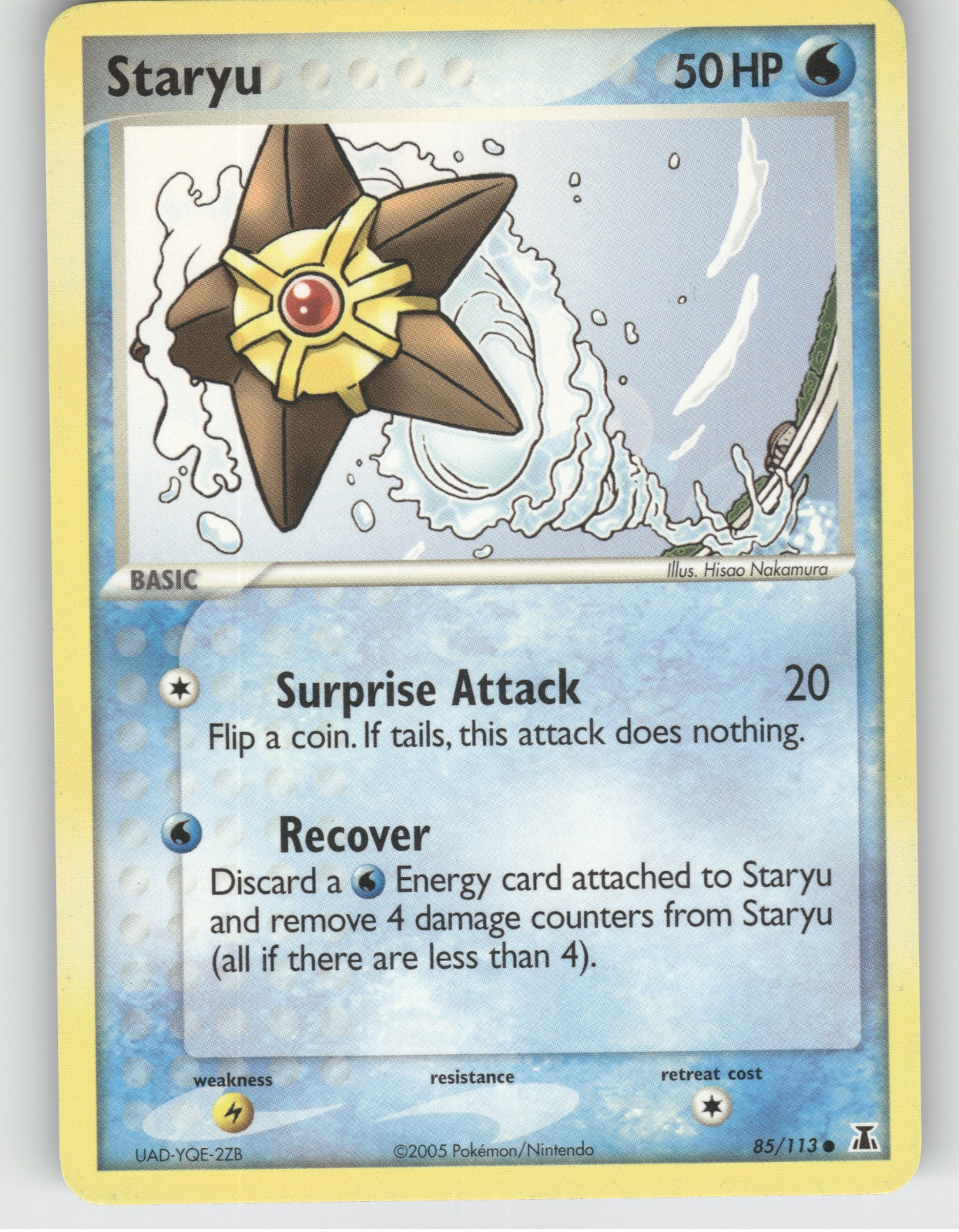 Staryu Common EX Delta Species 85/113 NM