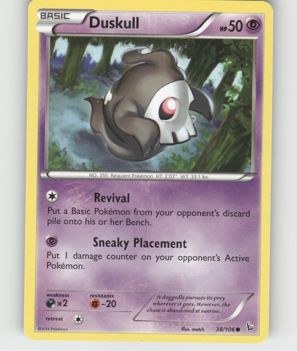 Duskull Common XY - Flashfire 38/106 NM