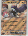 Great Tusk ex Holo Double Rare SV01: Scarlet & Violet Base Set 123/198 NM