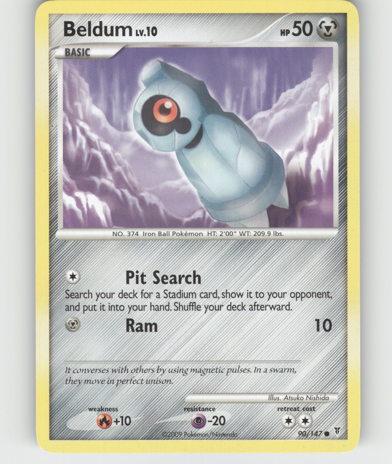 Beldum Common EX Power Keepers 45/108 NM