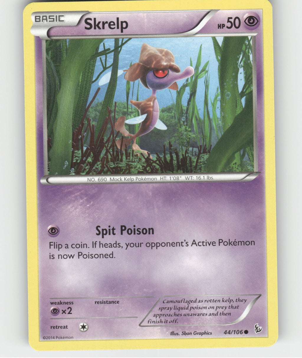 Skrelp Common XY - Flashfire 44/106 NM