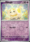 Fidough Reverse Holo Common SV: Paldean Fates 038/091 NM