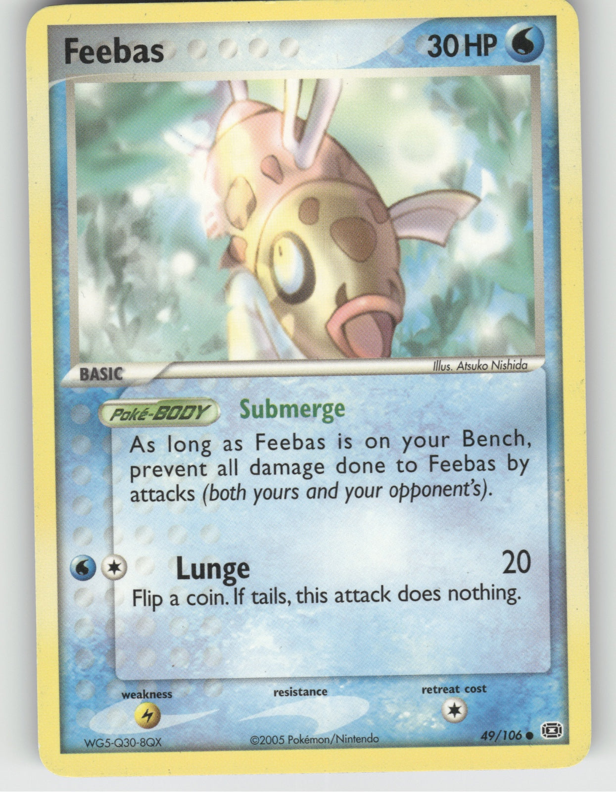 Feebas Common EX Emerald 49/106 NM