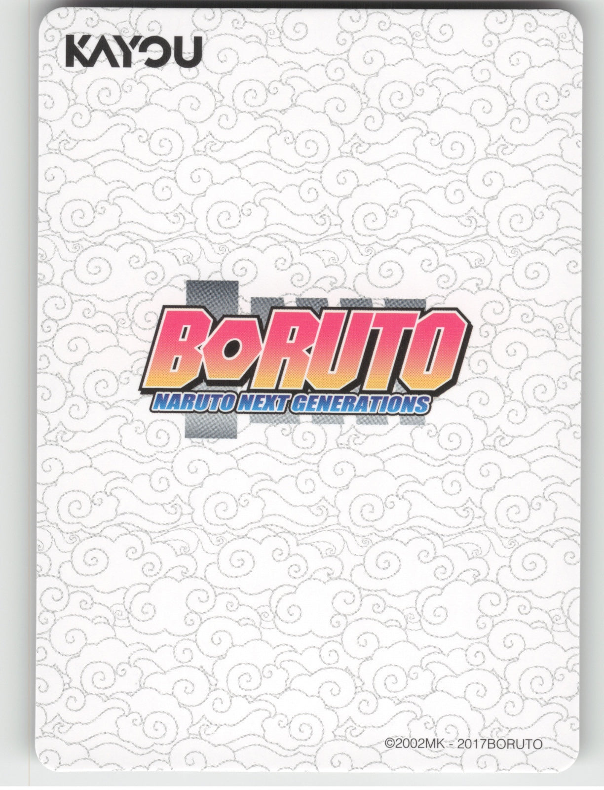 Sarada Uchiha Base SR Earth Scroll Series 1 020L2 NM back