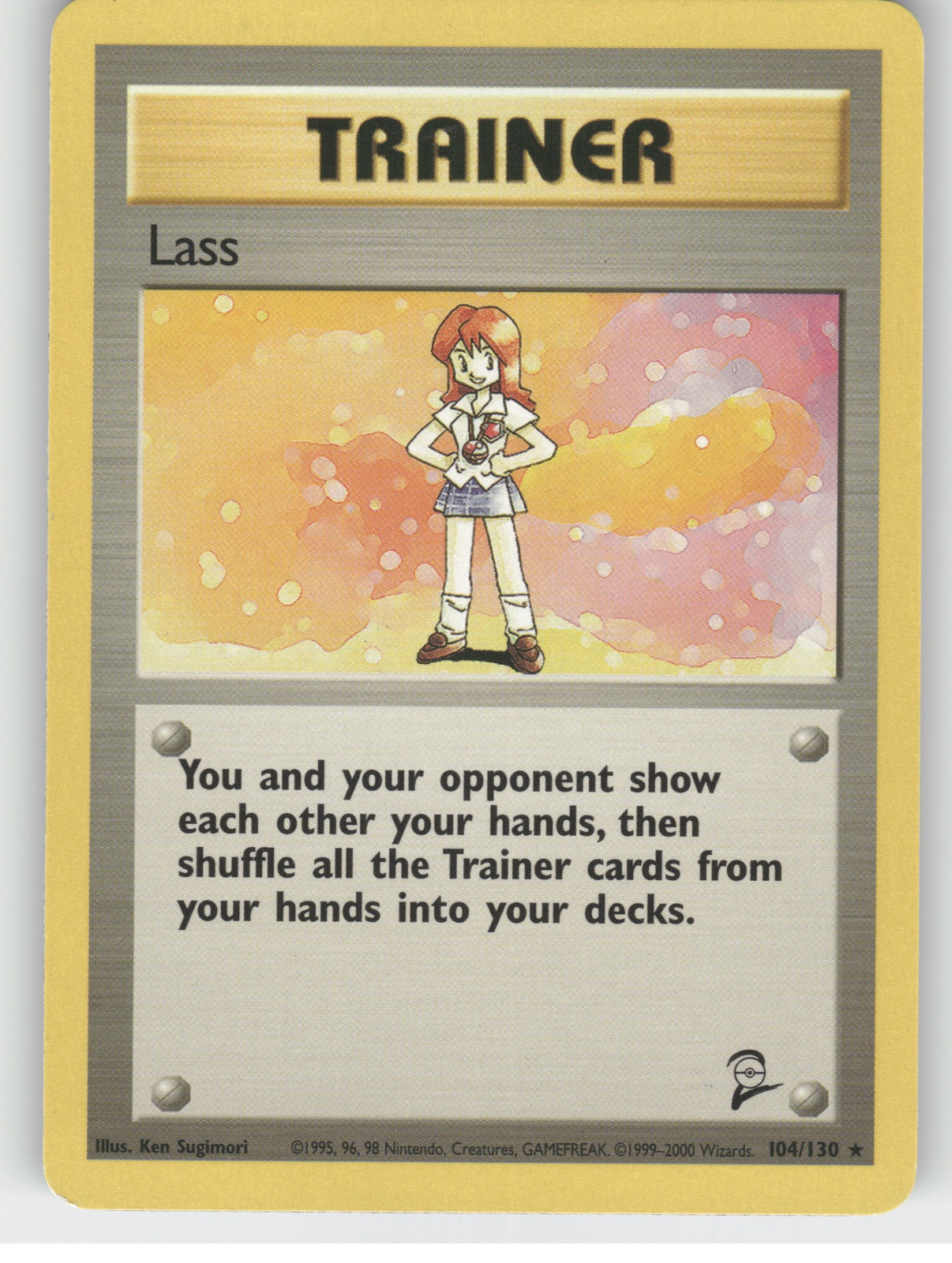 Lass Rare Base Set 2 104/130 NM