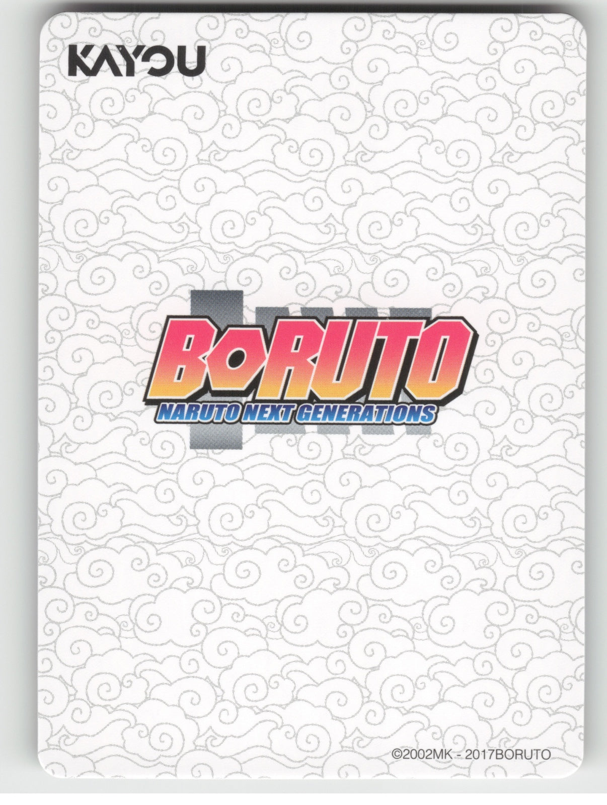 Sarada Uchiha Base SR Earth Scroll Series 2 018L2 NM back