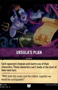 Ursula's Plan Cold Foil Uncommon Ursula's Return 63/204 NM