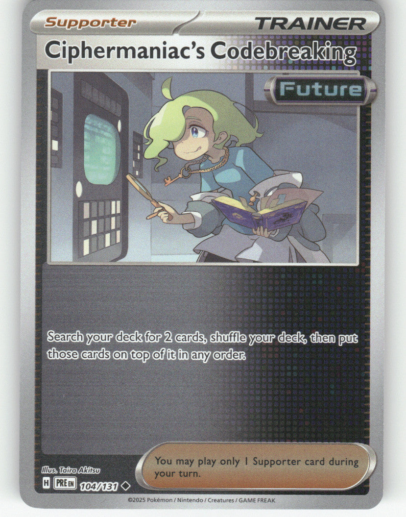 Ciphermaniac's Codebreaking Uncommon Prize Pack Series Cards 145/162 NM