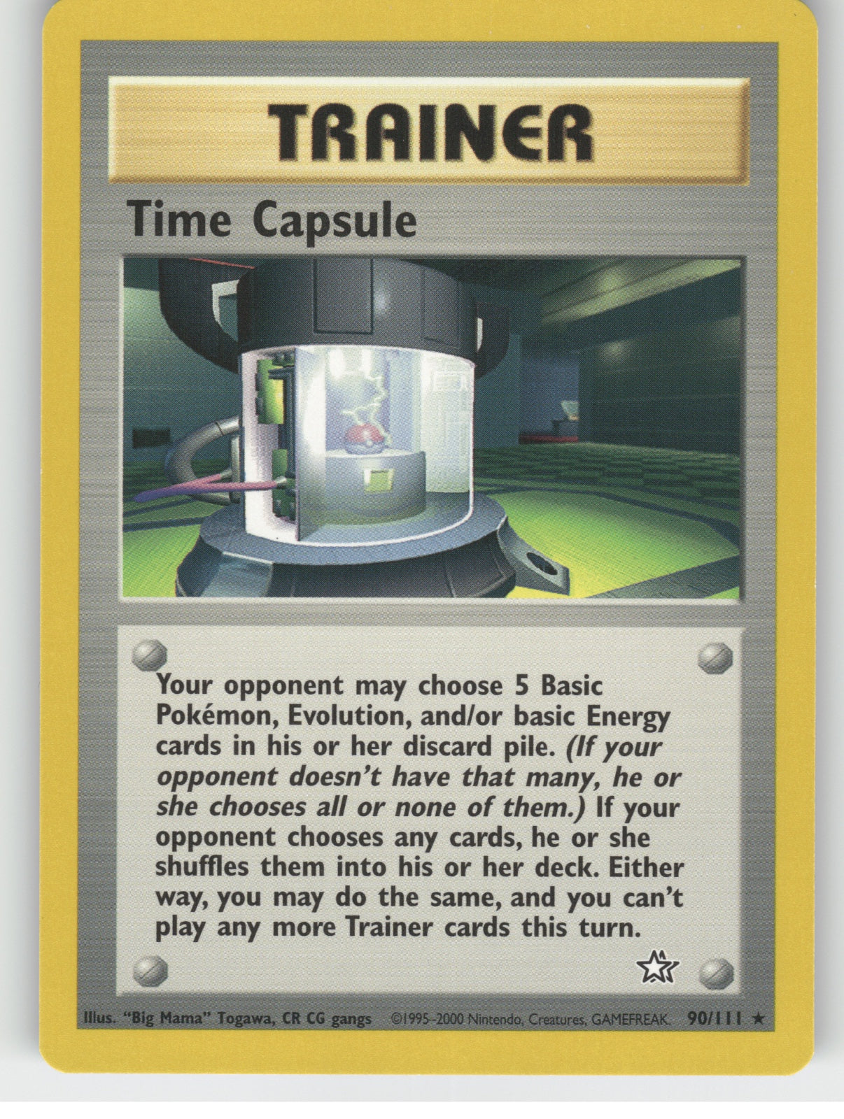 Time Capsule Unlimited Rare Neo Genesis 090/111 NM