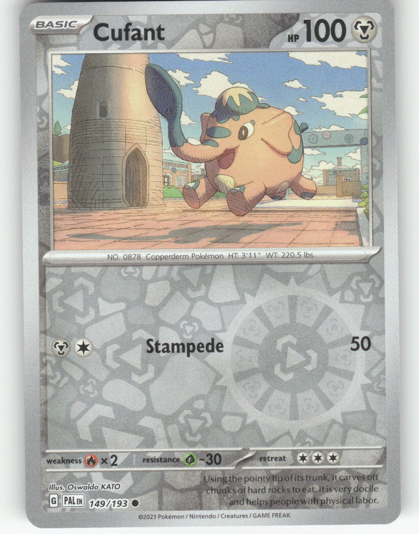 Cufant Reverse Holo Common SV02: Paldea Evolved 149/193 NM
