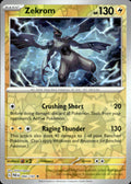 Zekrom Reverse Holo Rare SV04: Paradox Rift 066/182 NM