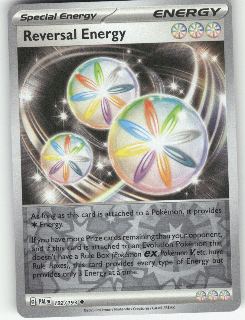 Reversal Energy Reverse Holo Uncommon SV02: Paldea Evolved 192/193 NM