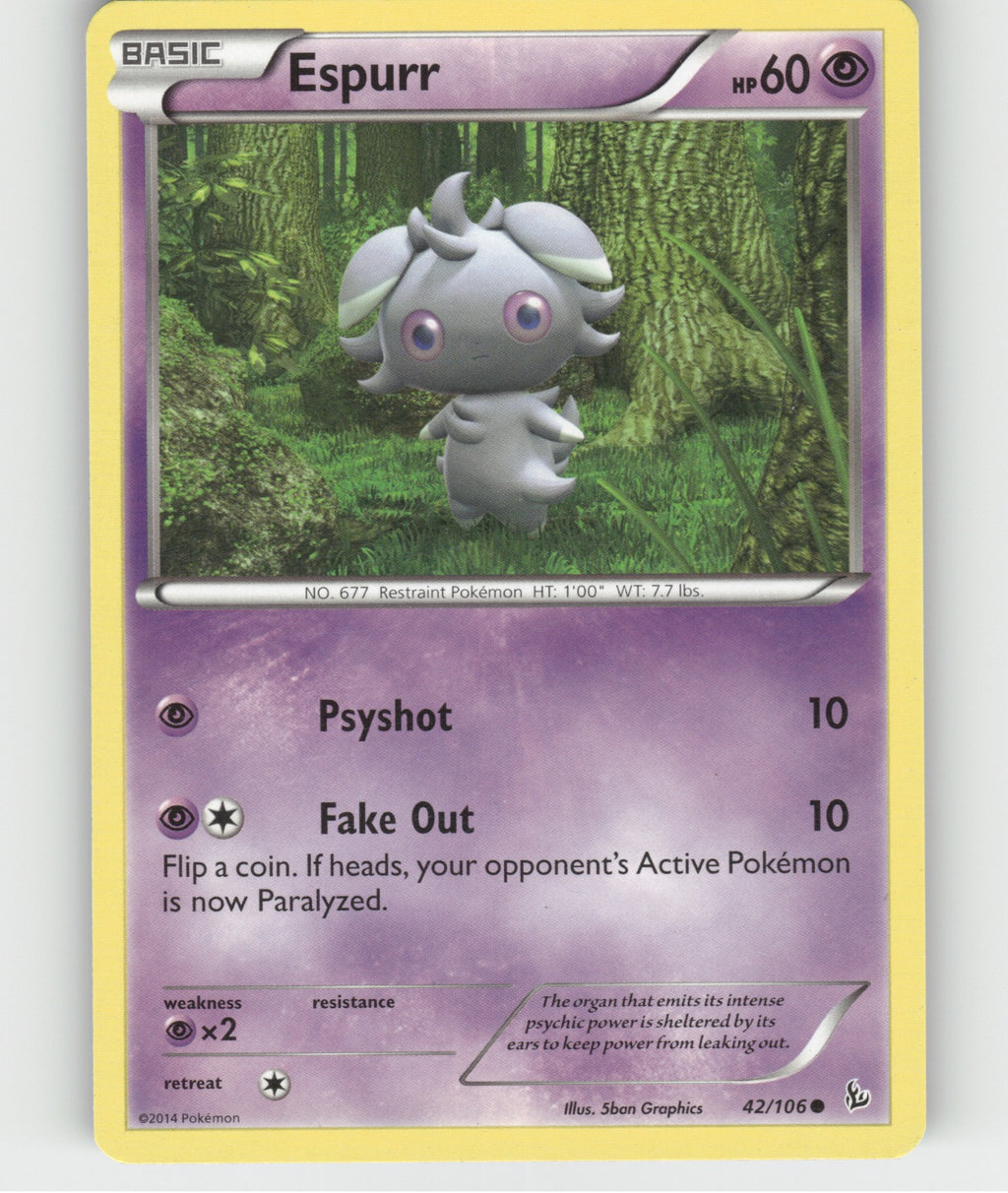Espurr Common XY - Flashfire 42/106 NM
