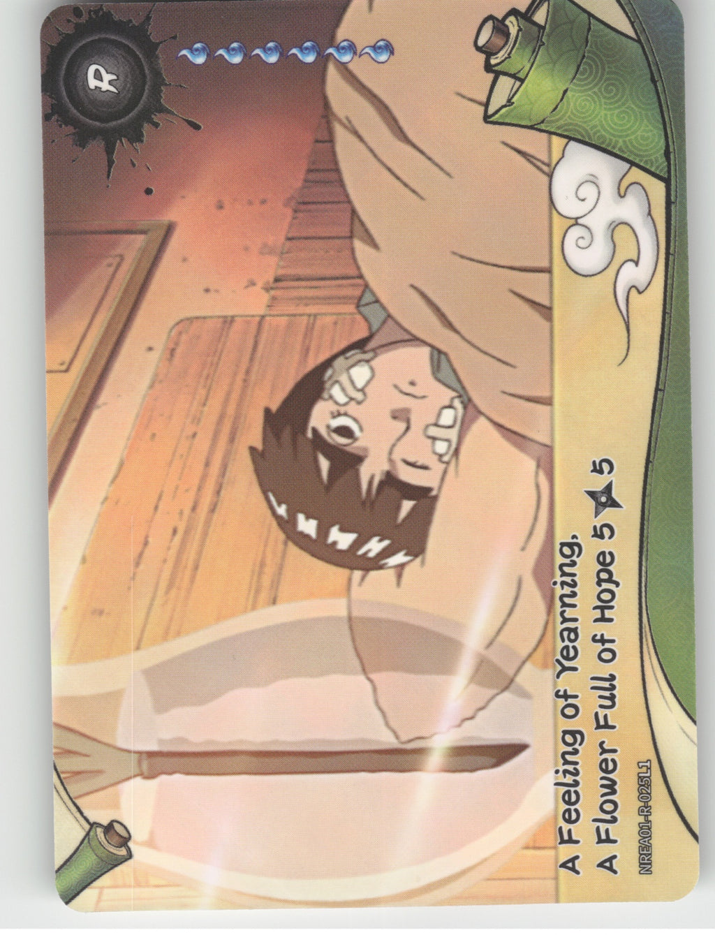 A Feeling Of Yearning, A Flower Full Of Hope\n5/5 Base R Earth Scroll Series 1 0 front
