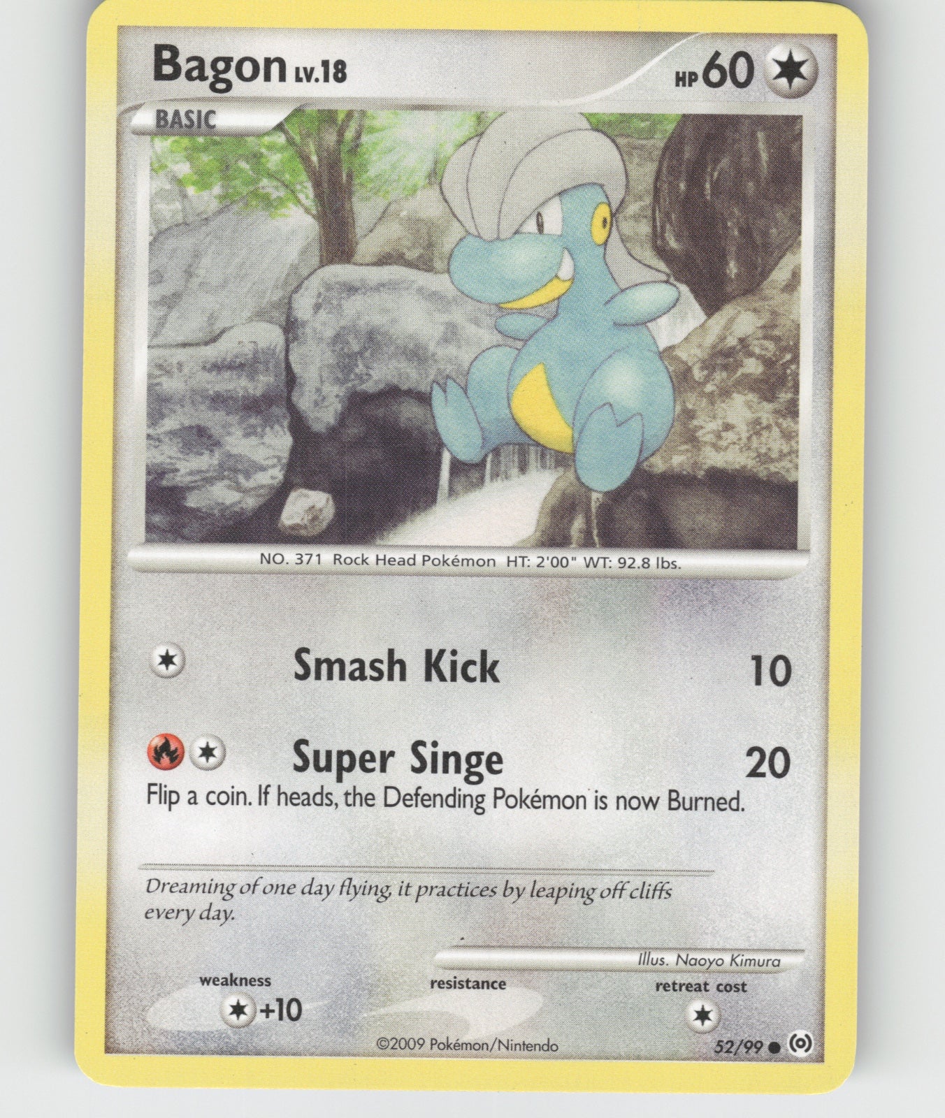 Bagon Common Arceus 52/99 NM