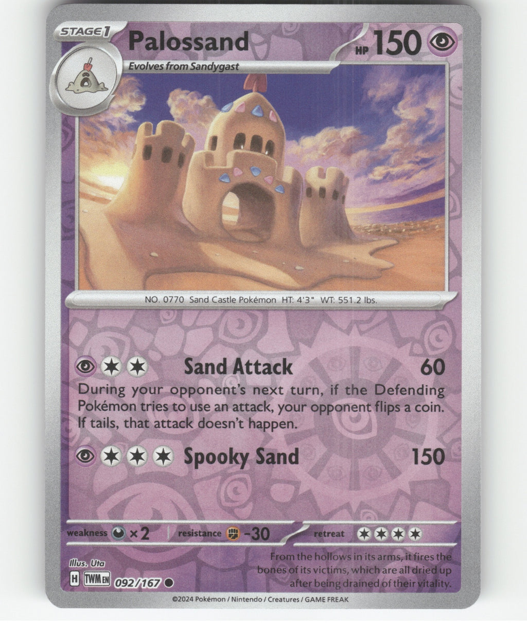 Palossand Common SV06: Twilight Masquerade 092/167 NM