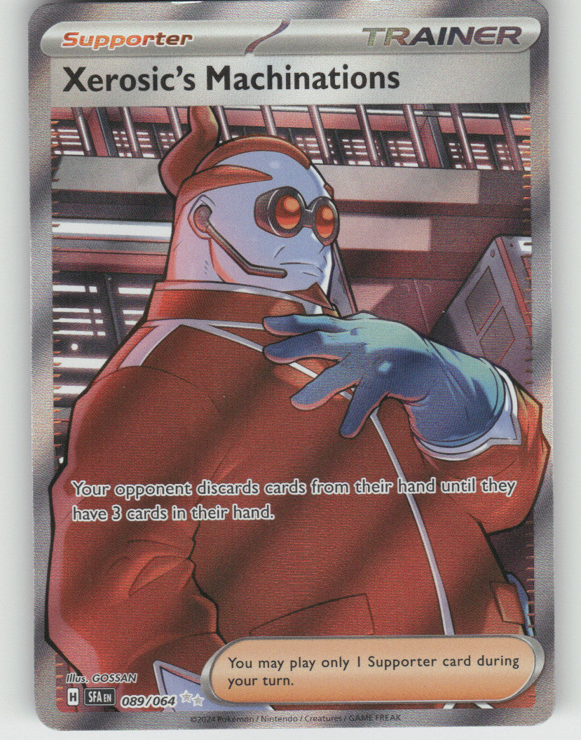 Xerosic's Machinations Holo Ultra Rare SV: Shrouded Fable 089/064 NM