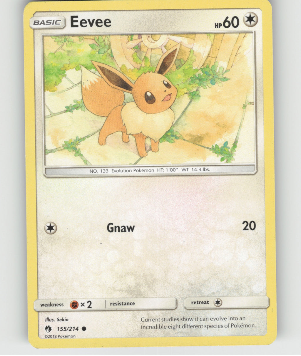 Eevee Common SM - Lost Thunder 155/214 NM