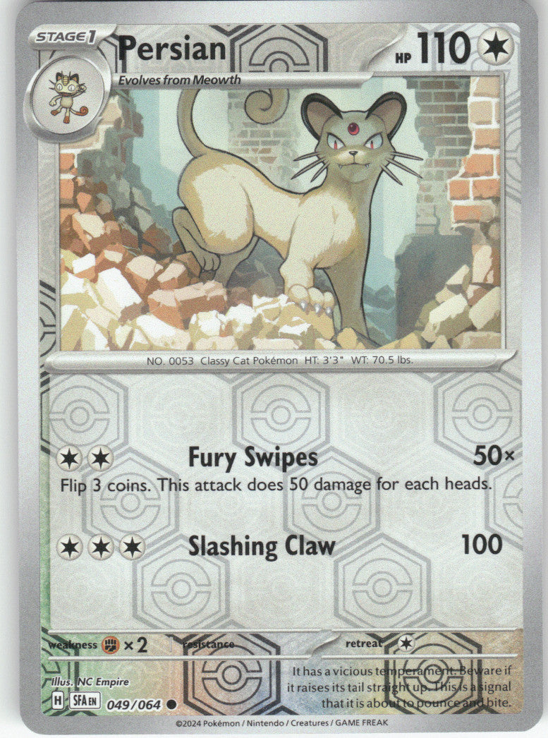 Persian Reverse Holo Common SV: Shrouded Fable 049/064 NM