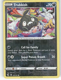Trubbish Reverse Holo Common SWSH08: Fusion Strike 168/264 NM