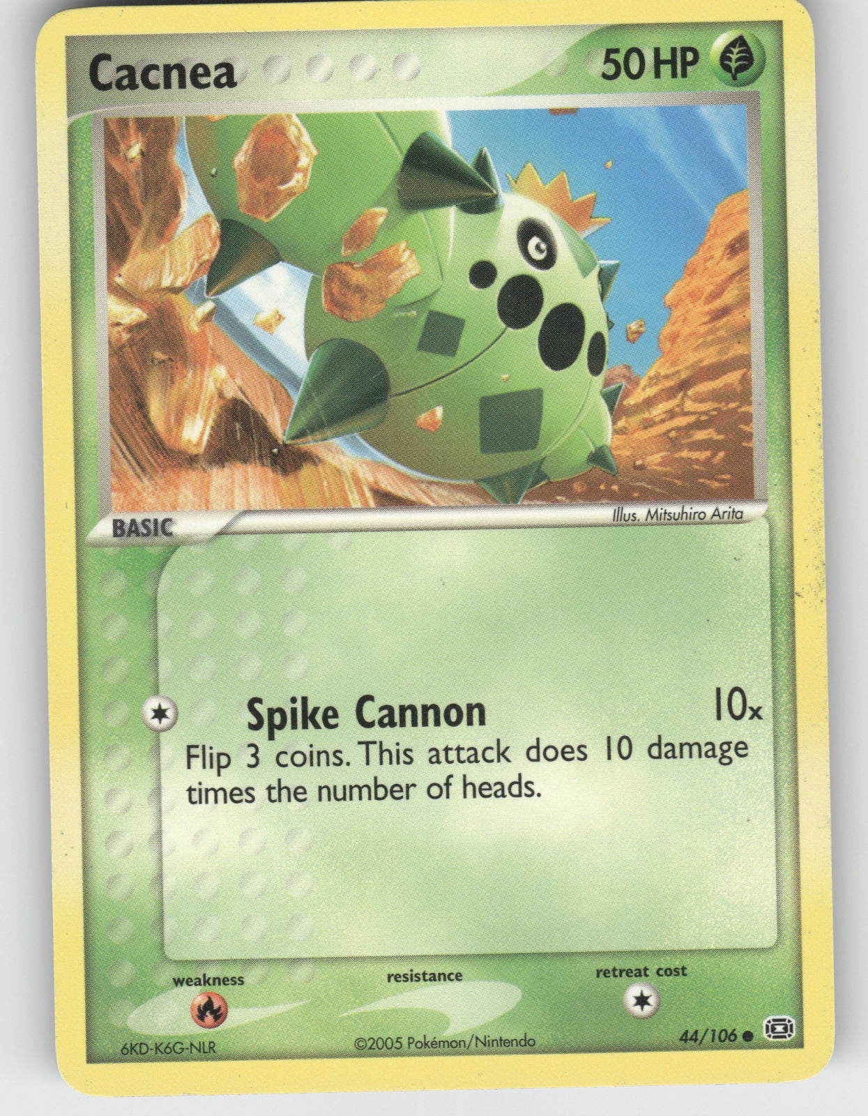 Cacnea Common EX Emerald 44/106 NM
