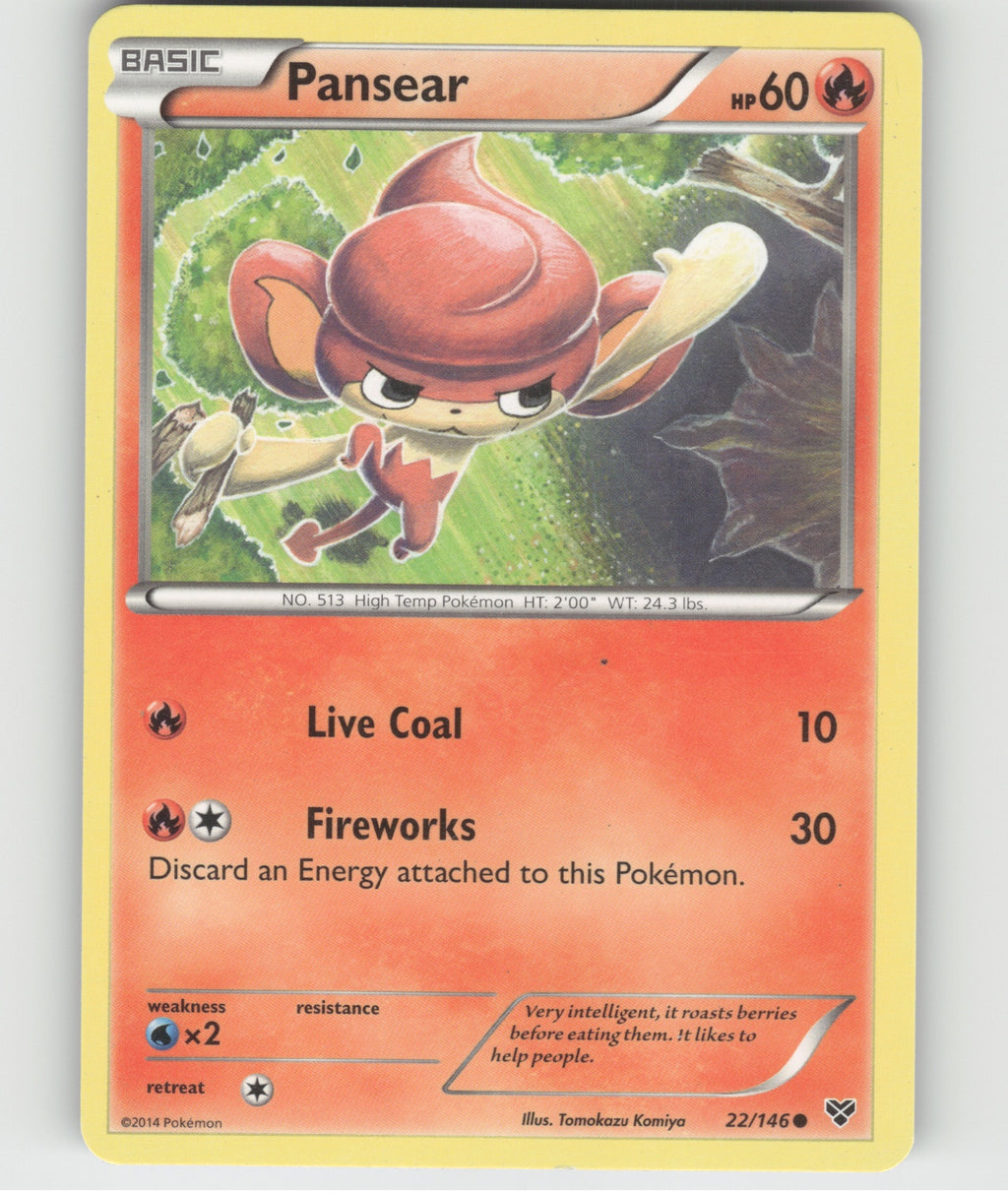 Pansear Common XY Base Set 22/146 LP