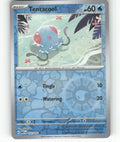 Tentacool Reverse Holo Common SV: Scarlet & Violet 151 072/165 NM