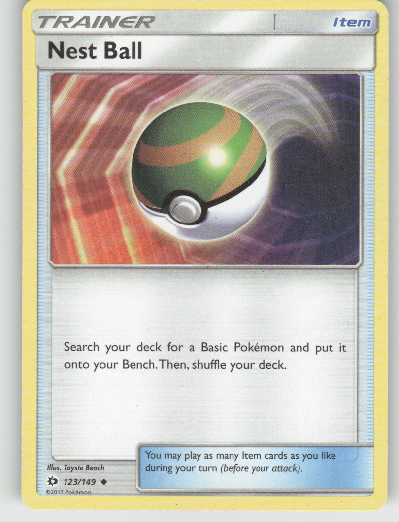 Nest Ball Uncommon SM Base Set 123/149 NM