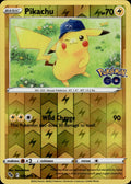 Pikachu (28) Reverse Holo Holo Rare Pokemon GO 028/078 NM