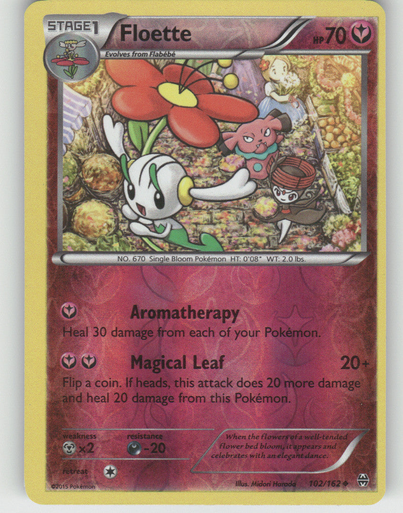 Floette Reverse Holo Uncommon XY - BREAKthrough 102/162 NM