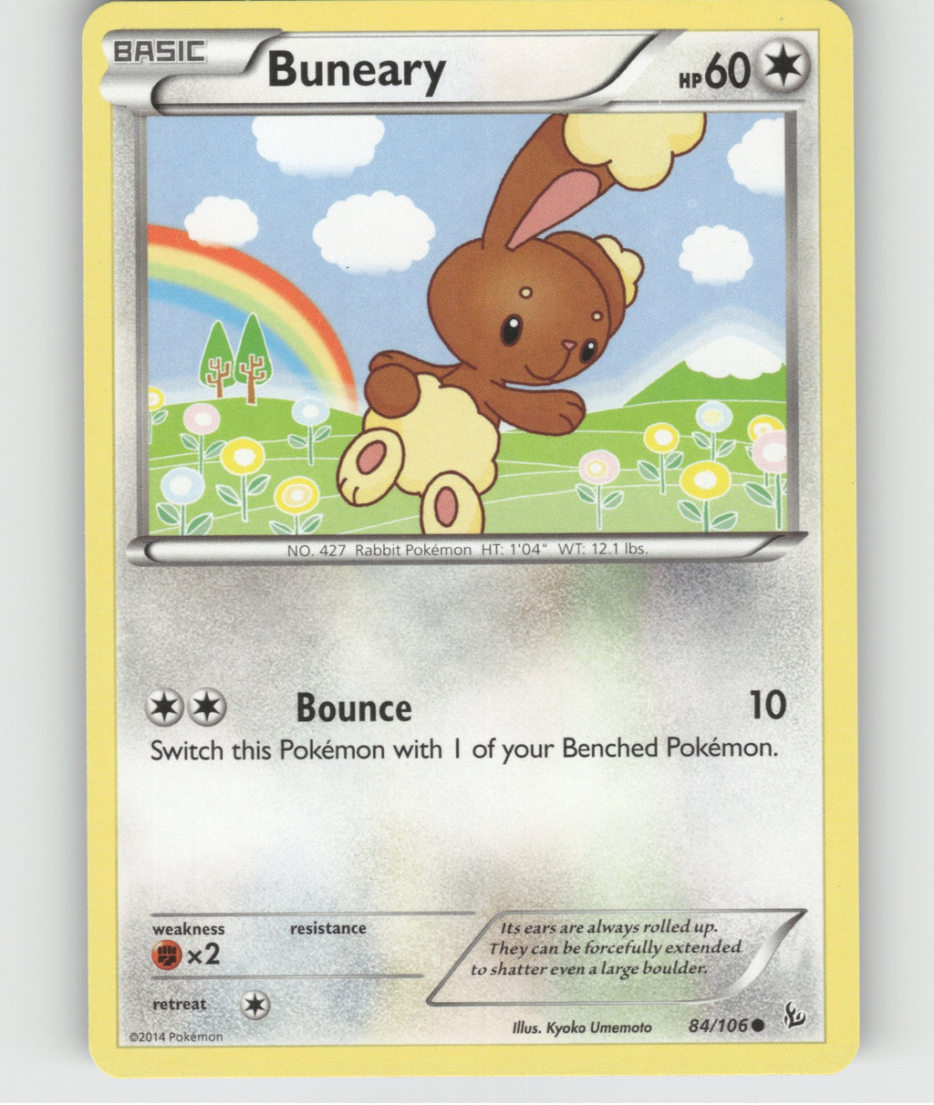 Buneary Common XY - Flashfire 84/106 NM