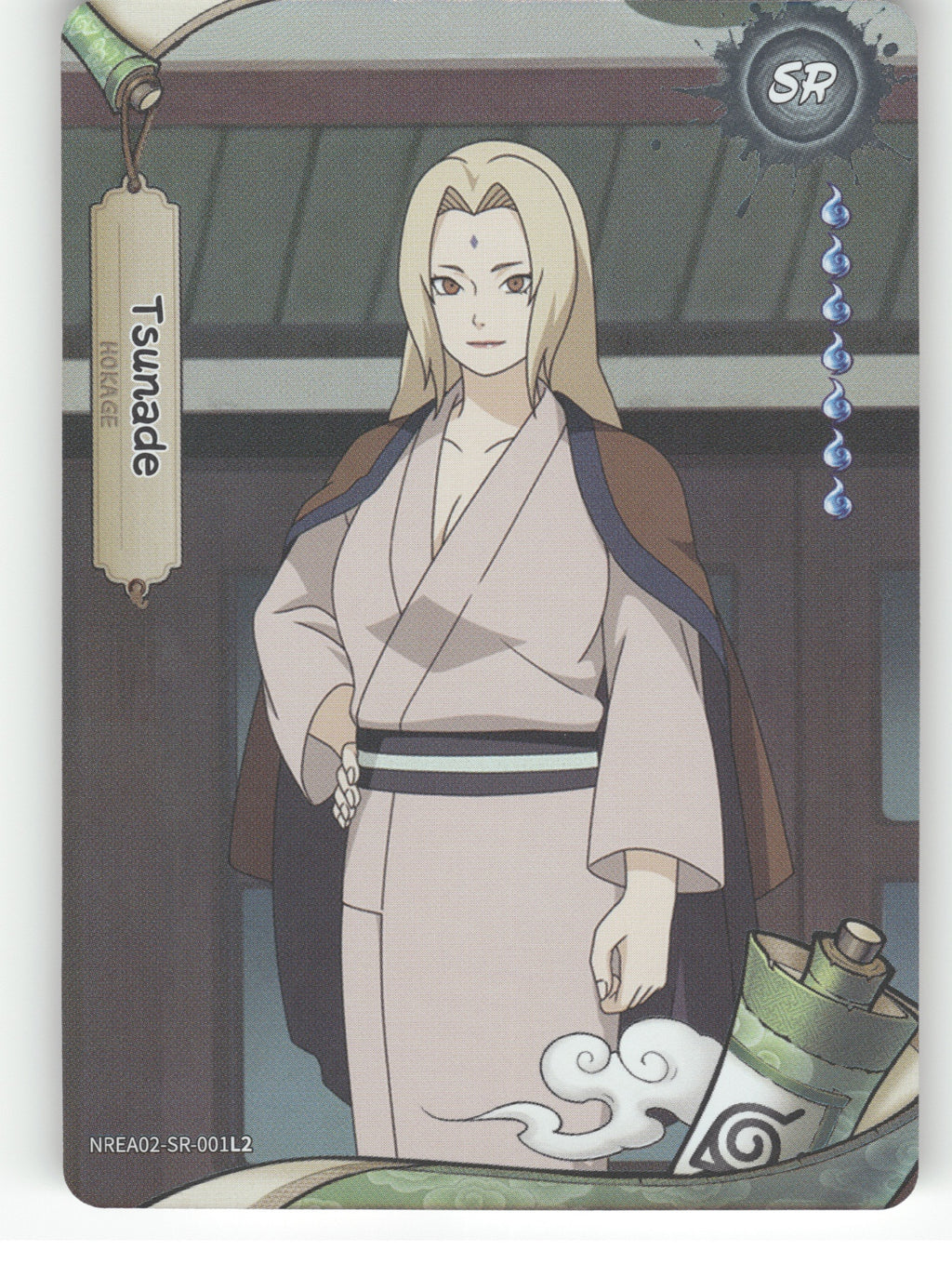 Tsunade Base SR Earth Scroll Series 2 001L2 NM front