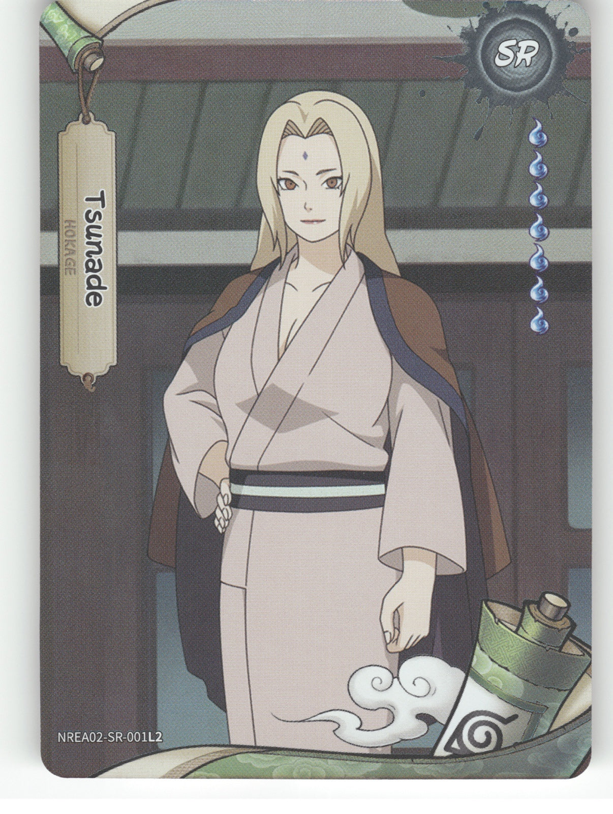 Tsunade Base SR Earth Scroll Series 2 001L2 NM front
