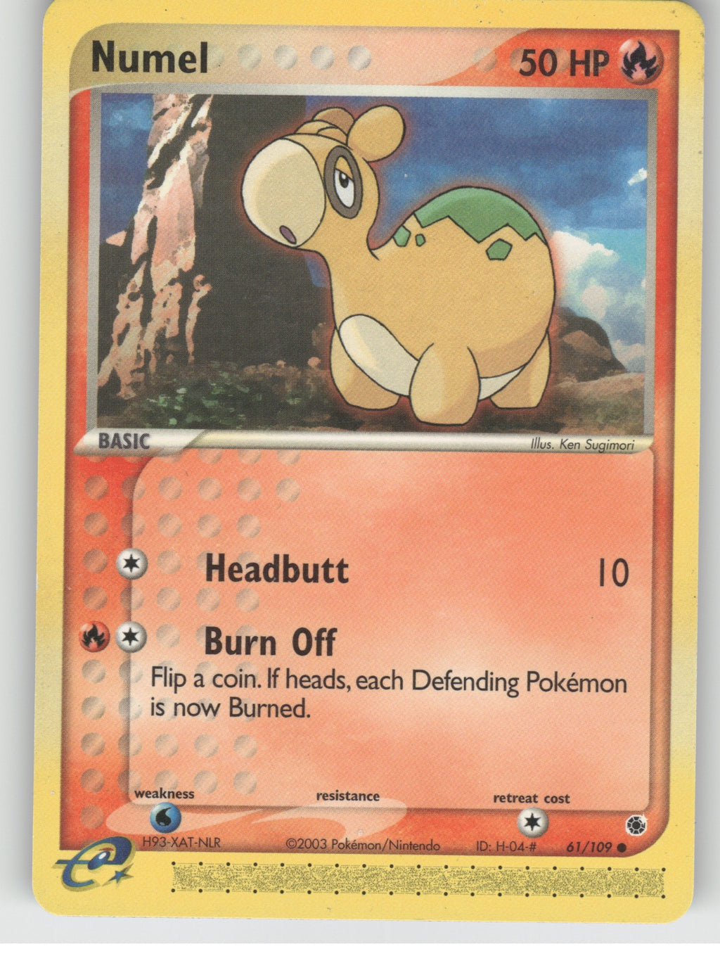 Numel () Common EX Battle Stadium 61 NM