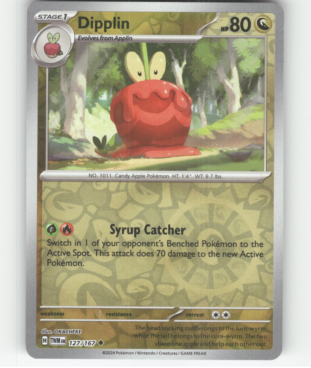 Applin Common SV06: Twilight Masquerade 126/167 NM