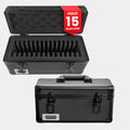 EVORETRO Graded Card Storage Case 15-Slot | Black