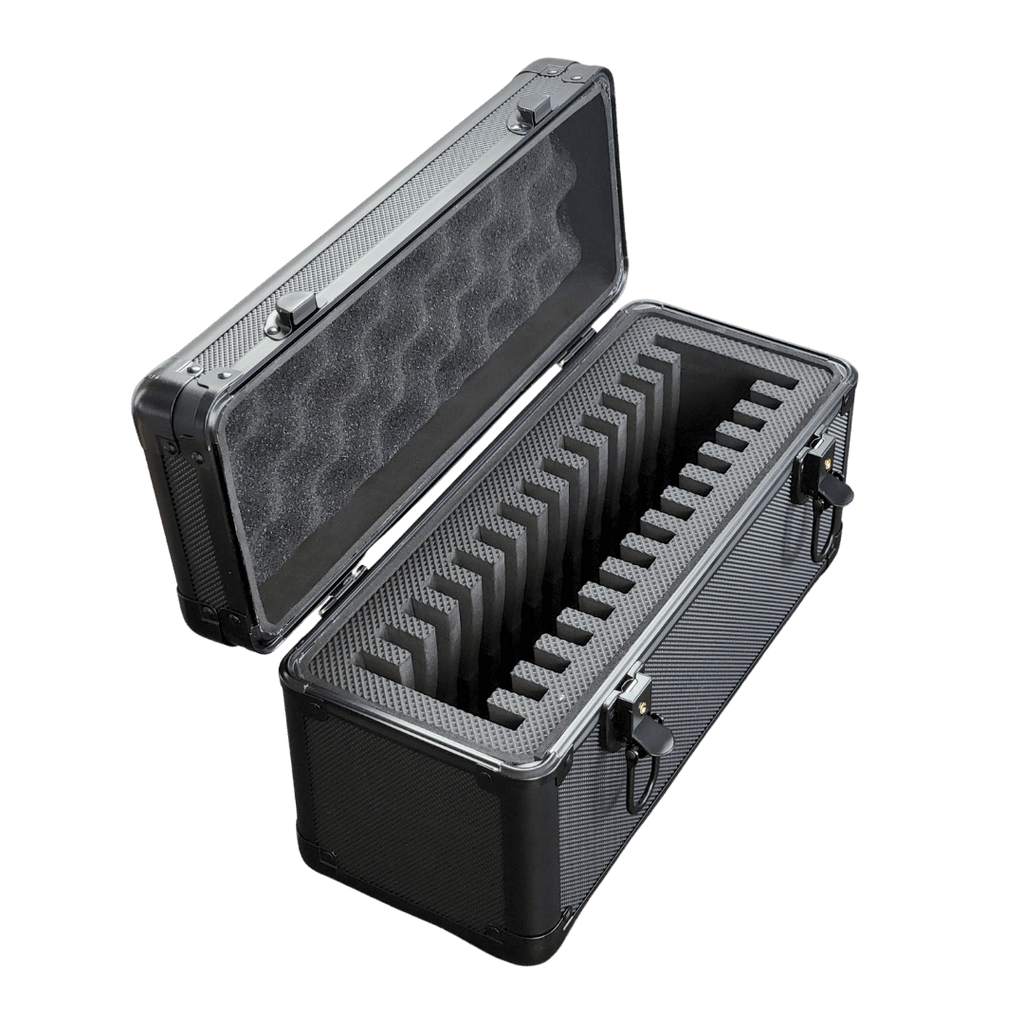 EVORETRO Graded Card Storage Case 15-Slot | Black