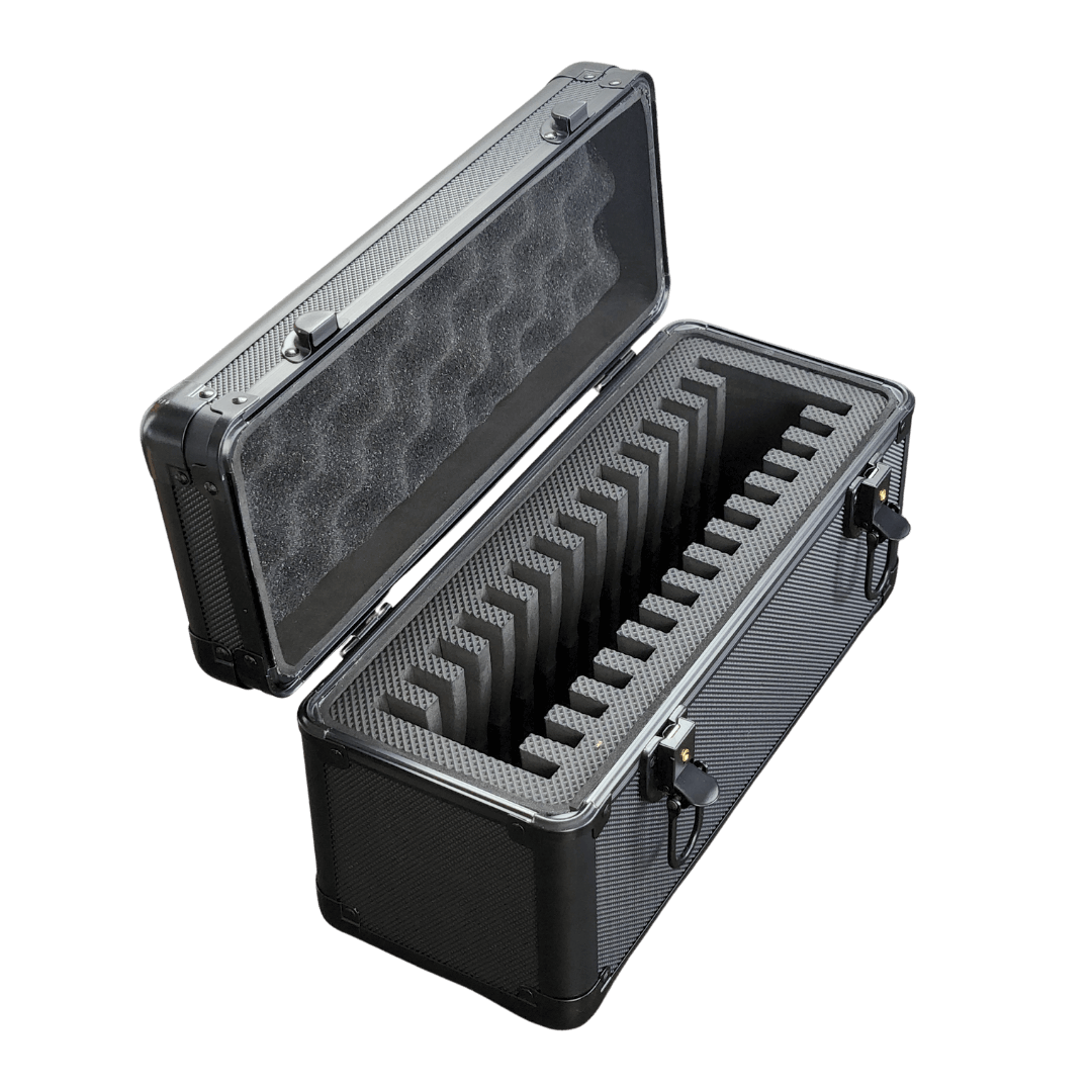EVORETRO Graded Card Storage Case 15-Slot | Black
