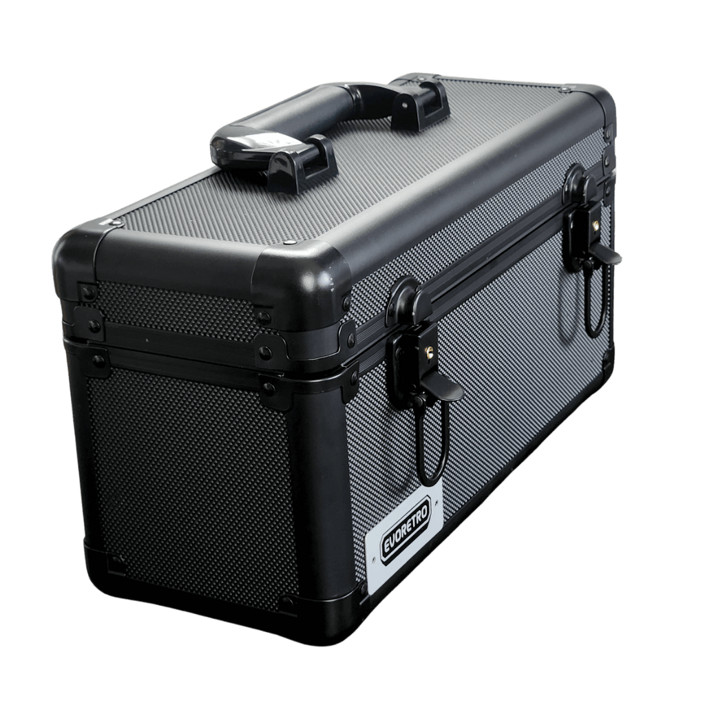 EVORETRO Graded Card Storage Case 15-Slot | Black