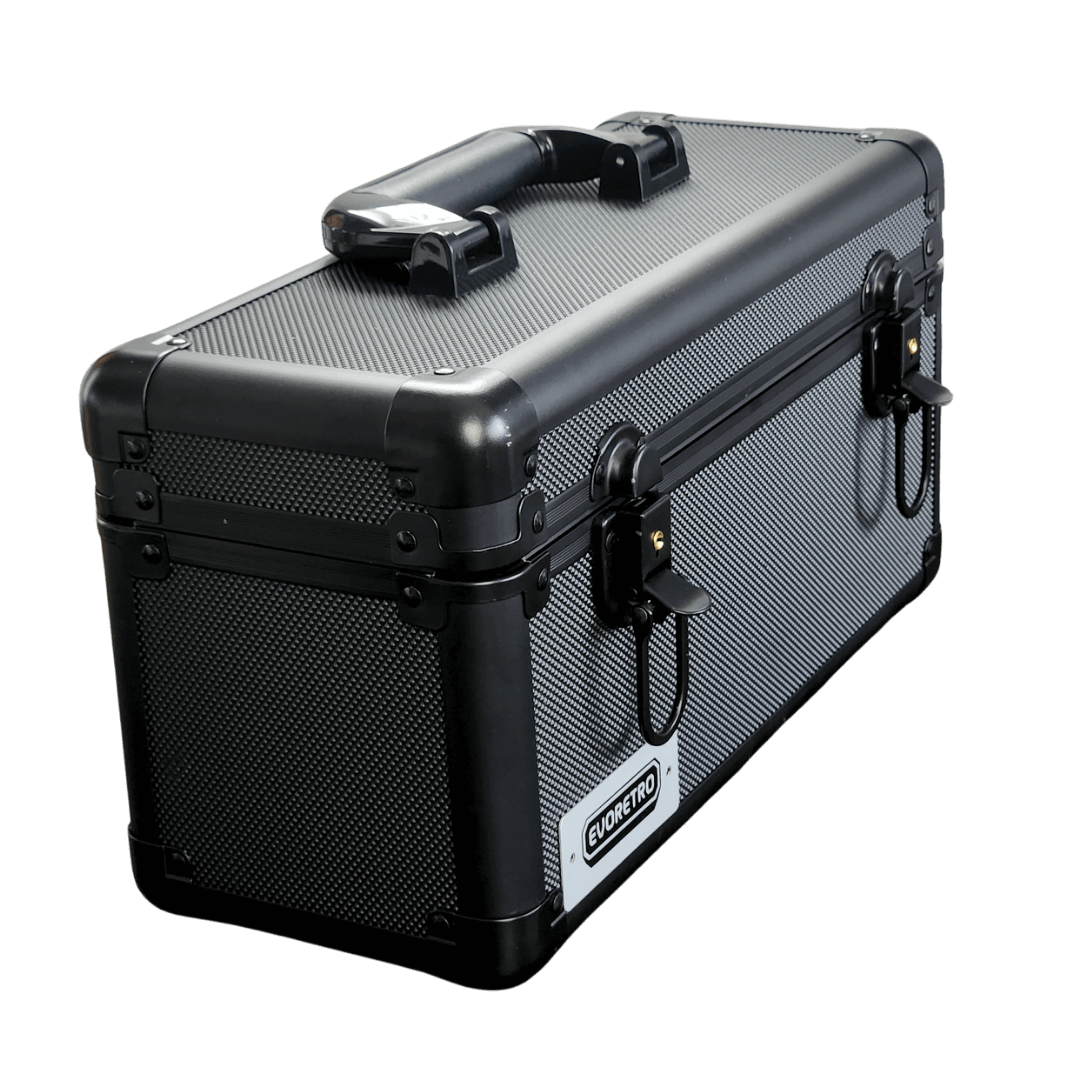 EVORETRO Graded Card Storage Case 15-Slot | Black