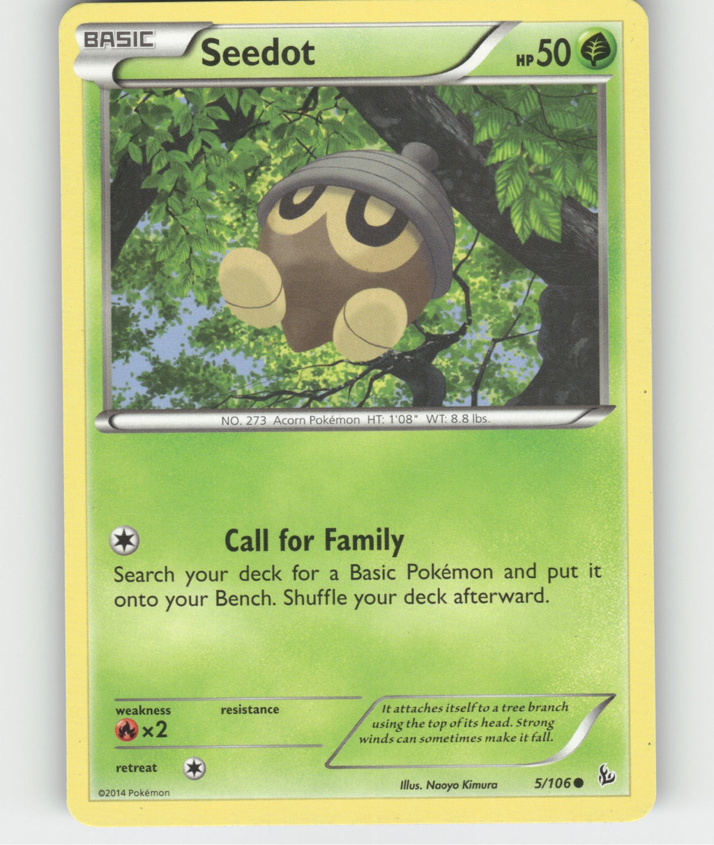 Seedot Common XY - Flashfire 5/106 NM