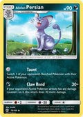 Alolan Persian (Cosmos Holo) Holo Promo Blister Exclusives 079/149 NM